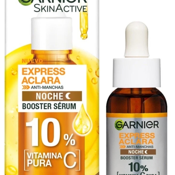 Garnier Other - Garnier Express Aclara Night Booster Serum - Orange